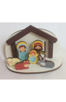 CRECHE EN BOIS - PUZZLE - CRECHE ENFANTINE - ETS PROUVOST - NC