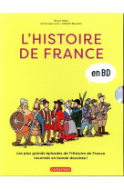 COFFRET HISTOIRE DE FRANCE EN BD - DOMINIQUE JOLY / BRU - CASTERMAN