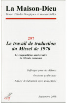 LA MAISON DIEU NUMERO 297 -  Collectif - CERF