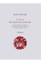 LIVRE DE PAUVRETE SPIRITUELLE - J TAULER - ARFUYEN