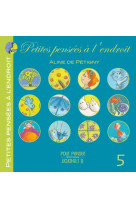 PETITES PENSEES A L-ENDROIT TOME 5 - De Pétigny Aline - POURPENSER