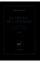 Le village de l'Allemand ou Le journal des frères Schiller - Boualem Sansal - GALLIMARD