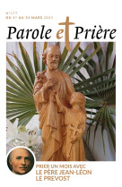 Parole et prière n°177 mars 2025 -   - ARTEGE PRESSE