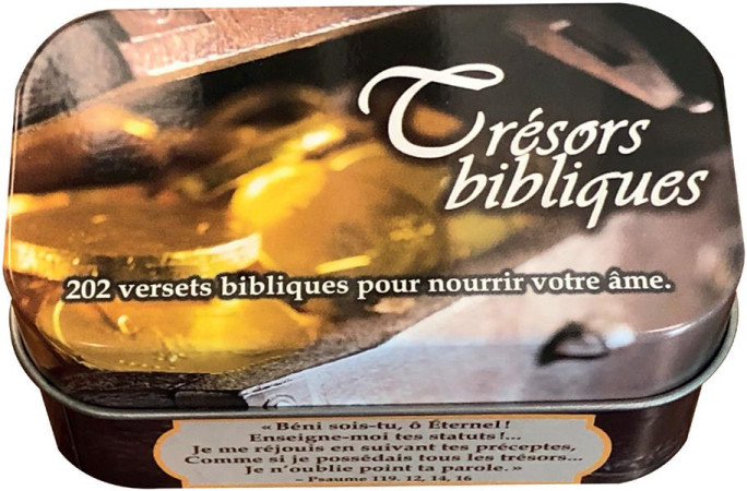 TRESORS BIBLIQUES / COFFRET DE CARTES - XXX - BIBLIQUE FRANCA