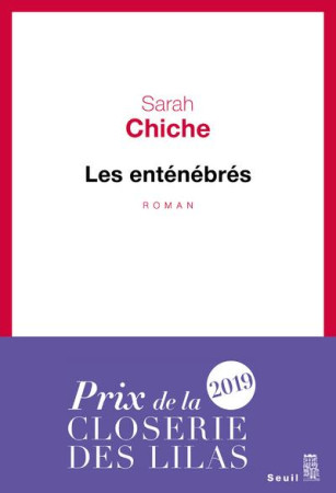 ENTENEBRES - CHICHE SARAH - SEUIL