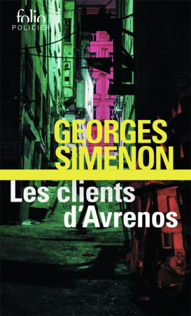 CLIENTS D-AVRENOS - SIMENON GEORGES - GALLIMARD