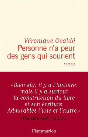 PERSONNE N-A PEUR DES GENS QUI SOURIENT - OVALDE VERONIQUE - FLAMMARION