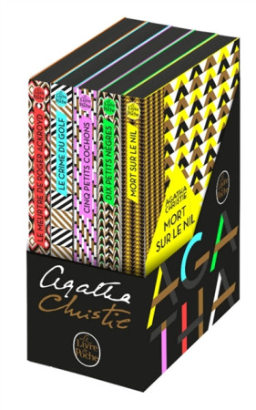 COFFRET HERCULE POIROT (5 TITRES) - CHRISTIE AGATHA - Le Livre de poche