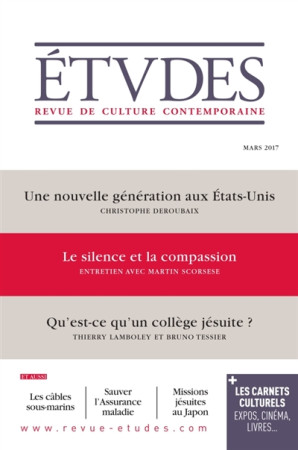 ETUDES 4236 - MARS 2017 SILENCE MARTIN SCORSESE - XXX - NC