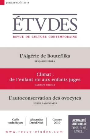 ETUDES NO 4262 / JUILLET AOUT 2019 - XXX - SER