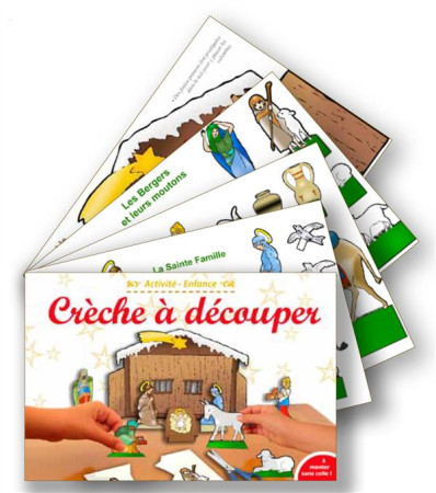 CRECHE A DECOUPER - JUDIE - Saint-Jude