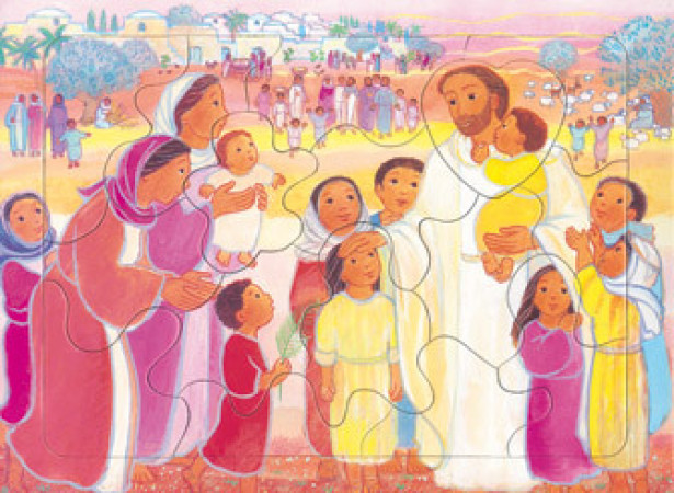 JESUS ET LES PETITS ENFANTS - Maïte Roche - MAME