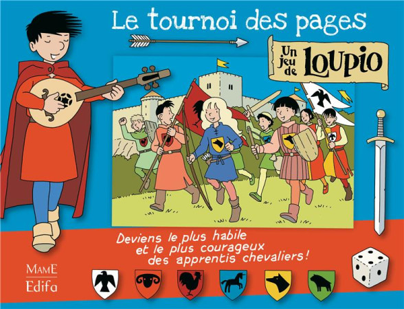 LOUPIO -  JEU TOURNOI DES PAGES (LE) - KIEFFER JEAN-FRANCOI - Mame