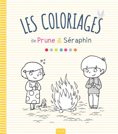 COLORIAGES DE PRUNE ET SERAPHIN - THOURET FLORIAN - Mame