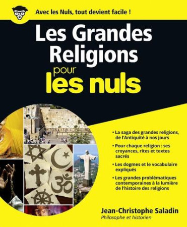 GRANDES RELIGIONS POUR LES NULS - SALADIN/CHALVIN - First Editions