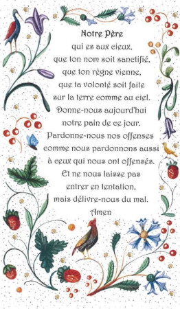 LOT DE 25 - IMAGE NOTRE PERE - Alban de la Hougue - IMAGES CHRETI
