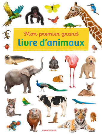 MON PREMIER GRAND LIVRE D'ANIMAUX - COLLECTIF - CHANTECLER