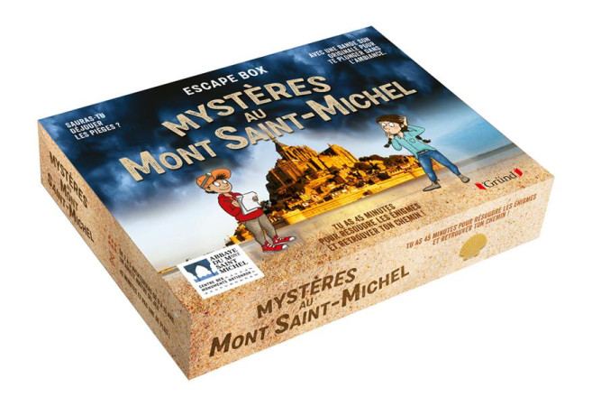 ESCAPE BOX - MYSTERES AU MONT-SAINT-MICHEL - CLUZEL VALERIE - NC