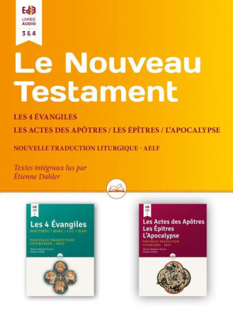 NOUVEAU TESTAMENT : LES 4 EVANGILES LES ACTES DES APOTRES, LES EPITRES, L-APOCA - BEATITUDES PRODUCTIO - NC
