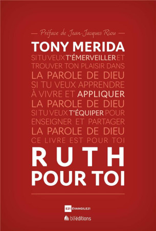 RUTH POUR TOI - MERIDA TONY - BLF EUROPE