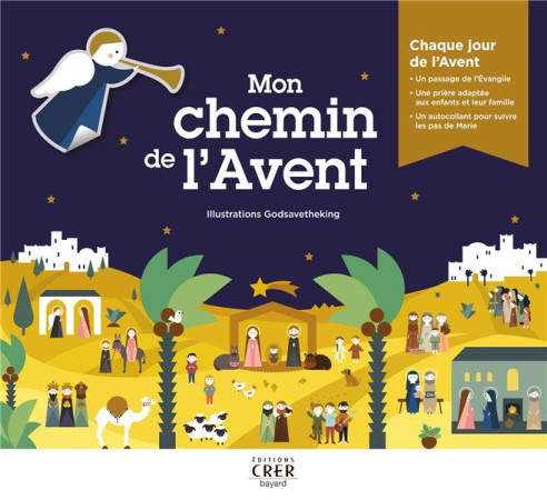MON CHEMIN DE L AVENT - GENEVIEVE PASQUIER - CRER
