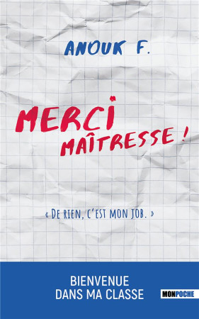 MERCI MAITRESSE ! - F. ANOUK - MON POCHE