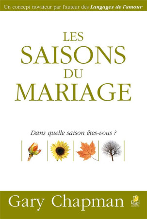 SAISONS DU MARIAGE (LES) - CHAPMAN GARY - FAREL