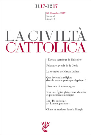 CIVILTA CATTOLICA / 31 DECEMBRE 2017 - Antonio Spadaro, sj - PAROLE SILENCE