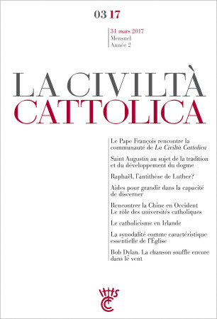 CIVILTA CATTOLICA / MARS 2017 - Antonio Spadaro, sj - PAROLE SILENCE