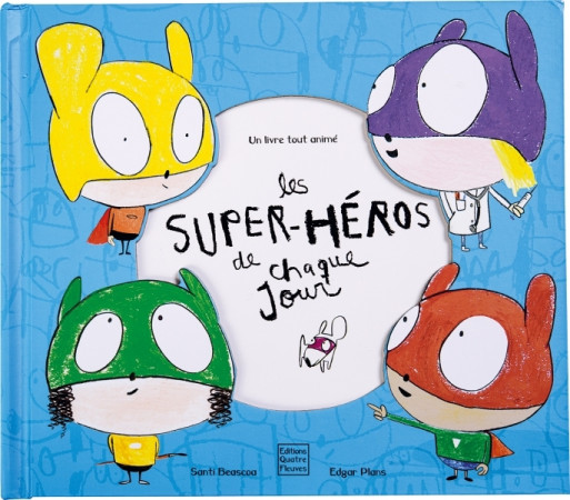 SUPER-HEROS DE CHAQUE JOUR (LES) - Edgar Plans - GLENAT JEUNESSE