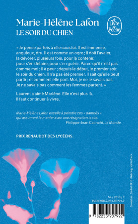 SOIR DU CHIEN (LE) - Marie-Hélène lAFON - LGF