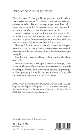 Fendre l'azur - Agathe Portail, Agathe Portail - ACTES SUD