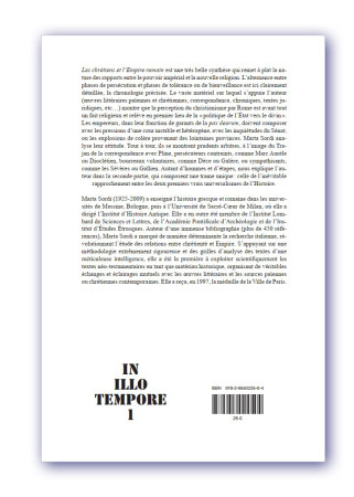 Les chrétiens et l'Empire romain - Marta Sordi - CERTAMEN