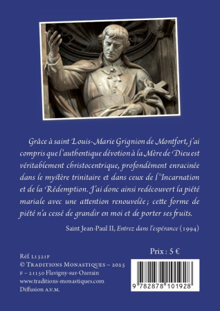Le Rosaire - textes de Saint Louis-Marie Grignion de Montfort -  CHAMBARAND - TRA MONASTIQUES