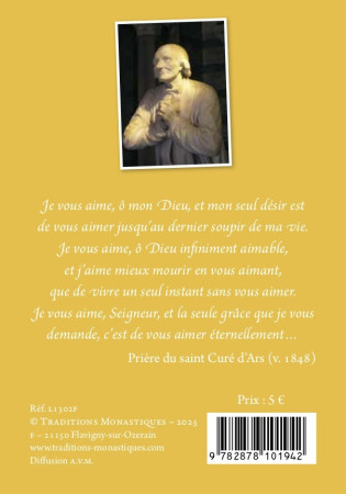 Le Rosaire - Textes du Saint Curé d'Ars -  CHAMBARAND - TRA MONASTIQUES
