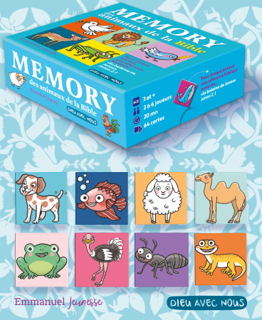Memory des animaux de la Bible - Laëtitia Zink - EMMANUEL